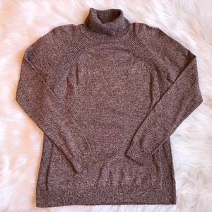 Light Purple Turtleneck Sweater